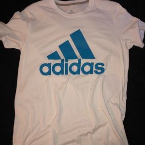 Adidas, M White Logo T-Shirt